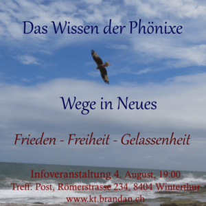 Vortrag: Das Wissen der Phönixe - Wege ins Neue @ Treffpunkt: Post Oberwinterthur